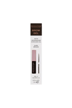 Brow Gel Dark Brown Eyebrow Gel - Revolution
