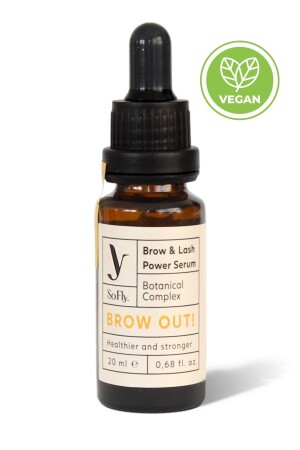 Brow Out Eyebrow Eyelash Serum - 20 Ml. SFD02 - So Fly