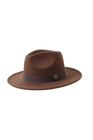 Brown Fedora Hat FT101 - Kapin