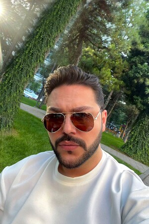 Brown Men's Sunglasses Polarized Glass darkwondermanpıs - CALLTECH