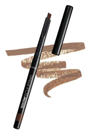 Brown Sculpting Eyebrow Enhancer Angled Tip Pen Light Brown - Avon