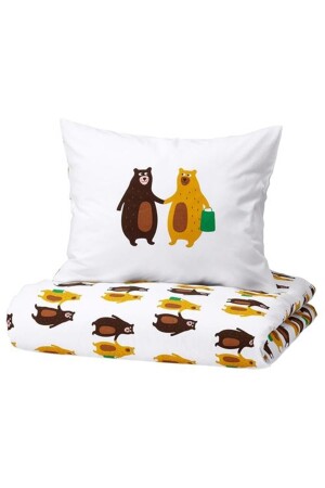 Brummıg Nevresi Takımı 150x200-50x60 Cm 605.211.44 - IKEA