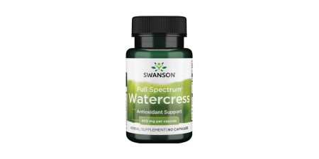 Brunnenkresse Vollspektrum, 400 mg - 60 Kapseln - Swanson