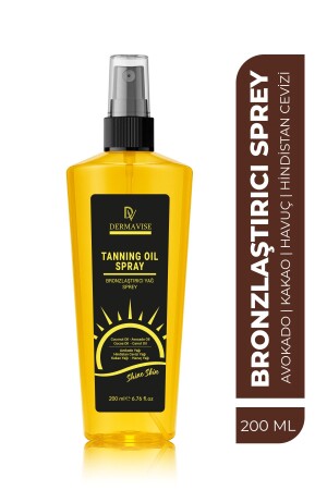 Bräunungsöl, feuchtigkeitsspendend und pflegend, 200 ml - Dermavise