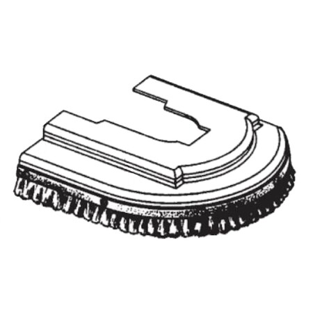 Brush guard NILFISK Scrubtec 770/784/795 38246A - Nilfisk Parts