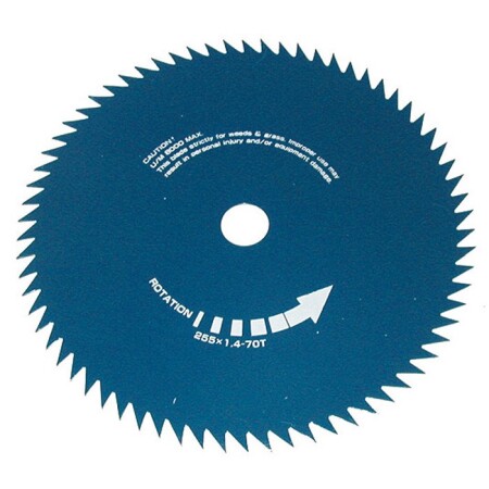 Brushcutter blade BLUE BIRD 255x1.4x25.4mm - Blue Bird