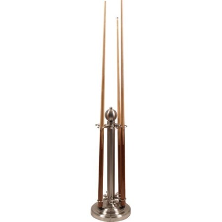 Brushed Steel Cue Stand for 6 Cues - Buffalo