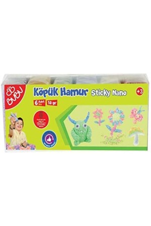 Bu-bu Foam Dough 6x10gr - -ha0004 - Bubu