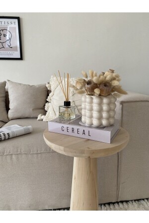 Bubble Concrete Vase/spoon holder- Bubble Vase- Vase- Concrete Vase- Flower Pot- H&m Model Vase5 - Dnzdesign