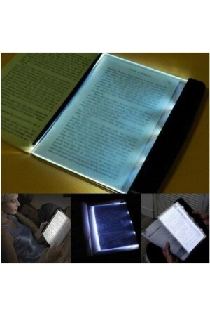 Buchbeleuchtung, LED-Panel, Leserahmen, beleuchtetes Lesezeichen BY1014 - biyeniliklazim