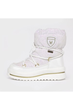 Buck1061w Fairy Wp Women's Lace-Up White Snow Boots - Buckhead