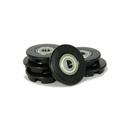 Buddy - 12 mm siyah jant kapağı (6 adet) - BERG