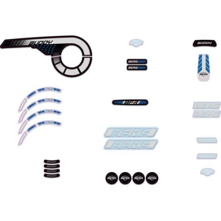Buddy 2.0 - Sticker set Blue - BERG