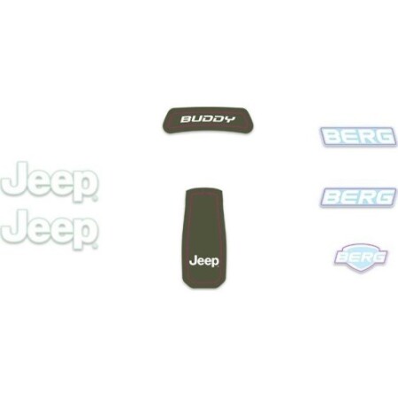 Buddy 2.0 - Sticker set Jeep - BERG