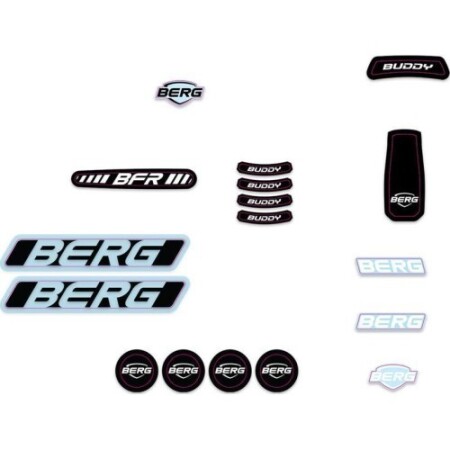 Buddy 2.0 - Sticker set Redster - BERG