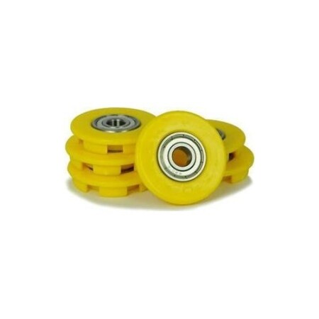 Buddy - Wheel cover 12mm yellow (6x) - BERG