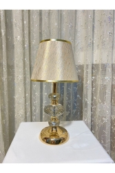 Buenos Tkr Abajur Kristal Gold-61-xs 0007 - AbajurAksesuar