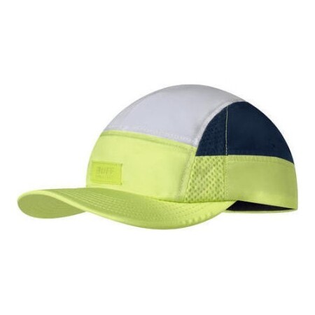 Buff 5 Panels Go Hat, black/white/yellow - 801 - Buff