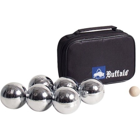 Buffalo 6-ball petanque set - Buffalo
