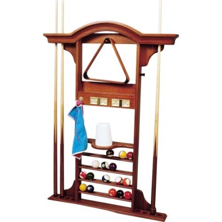 Buffalo De Luxe wooden 8-stick wall rack - Buffalo