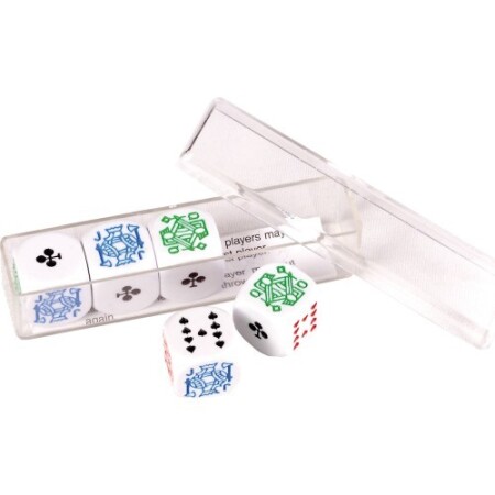 Buffalo dice, 16 mm, 5 pcs. - Buffalo