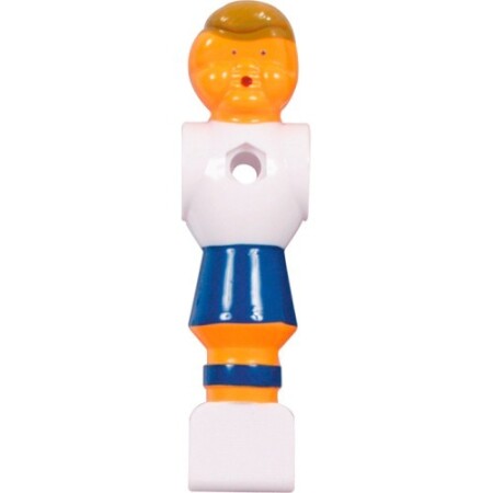 Buffalo interchangeable table football player, blue/white, 16 mm - Buffalo
