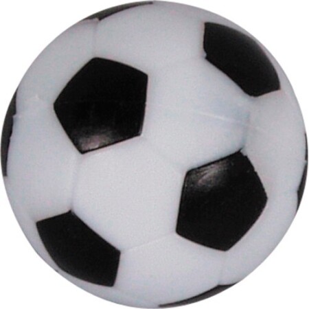 Buffalo table football, black/white, 36 mm - Buffalo