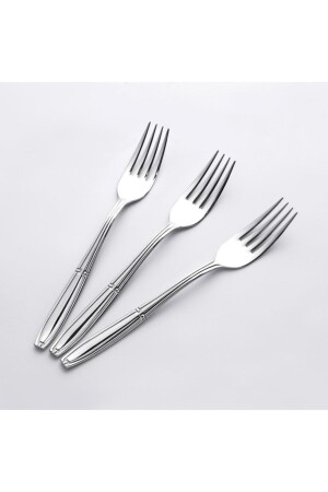 Buket 12 Plain Dinner Forks 1 Dozen river-buketyemekcatal - Nehir