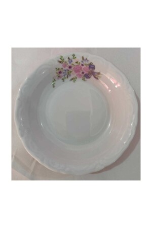 Buket 13 cm Deep Plate Set of 6 Breakfast and Snack Bowl PORBUKET13CM - Porland