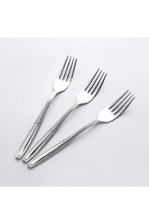 Buket Dinner Fork - Set of 6 Dinner Forks buk037 - Nehir