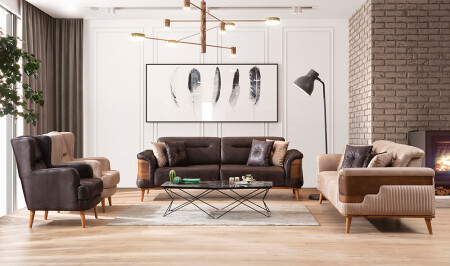 Bukle Sofa Set - Cadde Yıldız