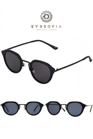 Bumble Unisex Black Sunglasses ES100 - Eyesofia