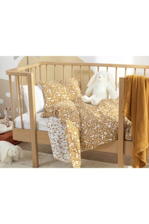 Bunny Pamuklu Bebe Nevresim Takımı 100x150 Cm Beyaz - English Home