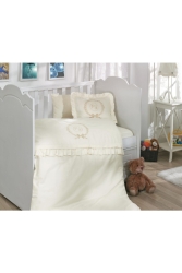 Burç Nakışlı Pamuk Saten Bebek Nevresim Takımı - Akrep CHBEBE - Cotton House