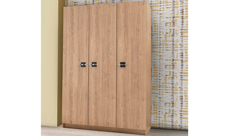 Burçak 3 Door Wardrobe - Cadde Yıldız