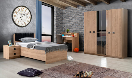 Burçak 4-Door Youth Room - Cadde Yıldız