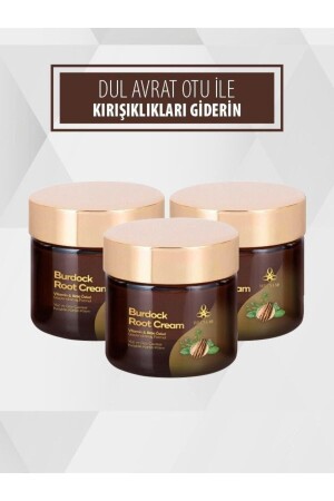 Burdock Cream Anti-Wrinkle Cream 3 Pack 150 ml WLS003 - burdockroot willslab
