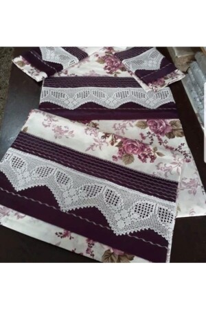 Bursa Handmade Lace Duvet Cover Set brs17 - bursa çeyiz