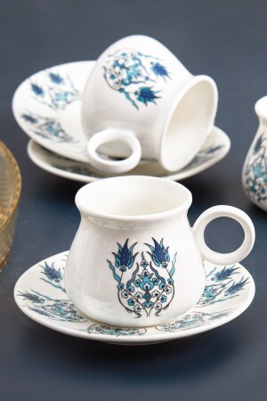 Bursa Set of 6 Coffee Cups 90 ml 153. 03. 06. 5678 - Karaca
