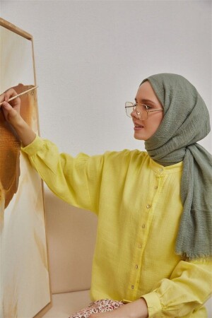 Bürümcük Mint Green Shawl - Şalland