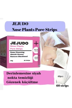 Nasenreinigungspaste, Nasenstreifen, Poreneliminator-Maske für 60 Anwendungen, 30 g/60 Streifen jeju111 - JEJUDO