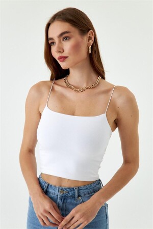 Bustier Crop Rope Strap - Elysa