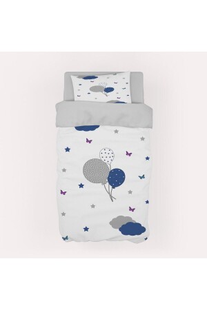 Butterfly And Balloon Cotton Duvet Cover Set Mktnt-009 MKTNT-009 - MEKTA HOME