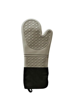 Butterscotch Large Size 40 Cm Silicone Oven Mitt Gray Png-1502 8621616095017 - Penguen