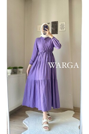 Buttoned Dress with Tunnel Waist - Warga