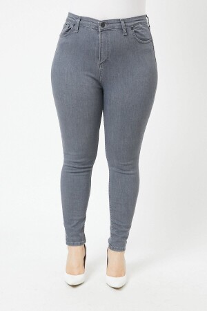 Büyük Beden Battal Jeans Gri S.o.l.m.a.z (TOPARLAYICI)beden Tablomuz Mevcut - Trendnaturel
