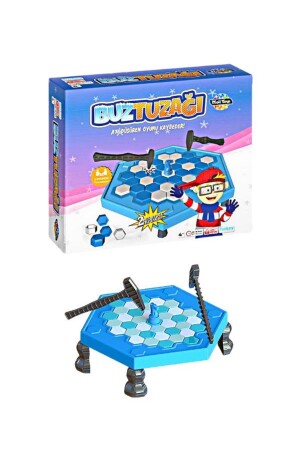 Buz Kırma Oyunu Buz Kalesi Buz Tuzağı Eğlenceli Aile Oyunu jjMOL01063-1 - jetlegelsin