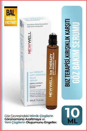 Buz Terapisi-Kırışıklık Karşıtı Göz Bakım Serumu 10ML - New Well