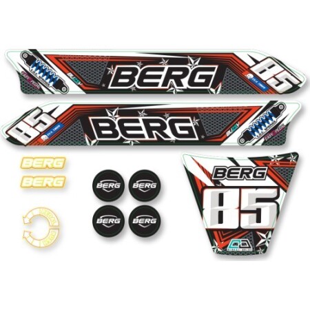 Buzzy 2'si 1 arada - Nitro çıkartma seti - BERG