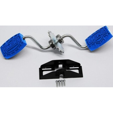 Buzzy - Crank shaft incl. pedals blue - BERG